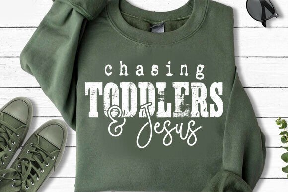 Chasing Toddlers and Jesus Svg Review for Real Embroidery