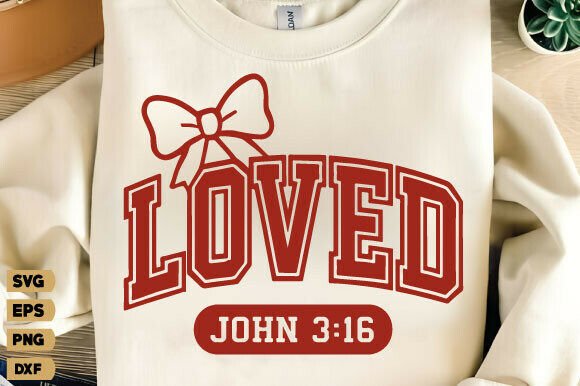 Christian Valentine SVG Graphics for T-Shirt Designs