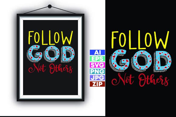 Follow God Not Others Review: Real Embroidery Testing