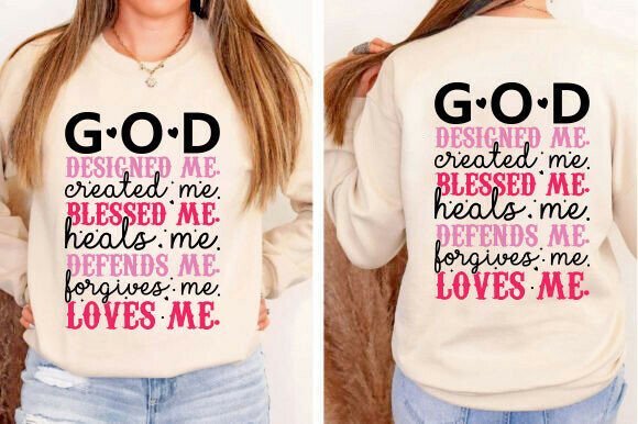 God SVG Graphics for Christian Branding & T-Shirt Designs