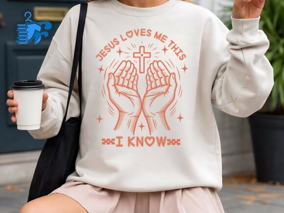 Jesus Loves Me Christian Faith Design: Graphics & T-Shirt Review