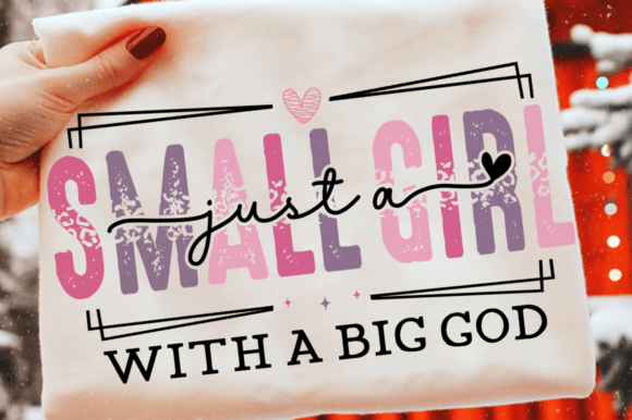 Just a Small Girl SVG: Graphics for T-Shirt Designs