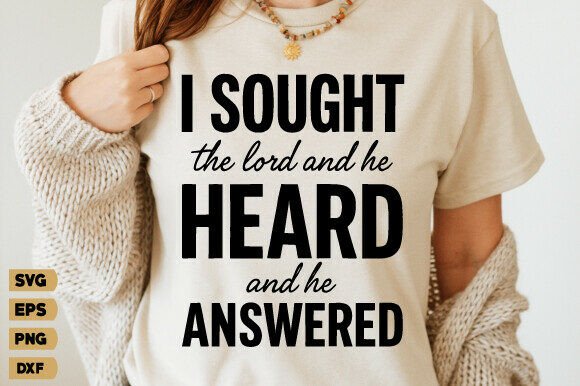 Religious Quote PNG: Christian Faith Graphics for T-Shirt Designs